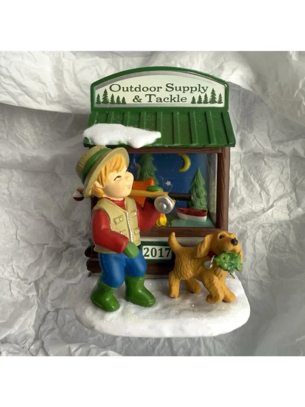 Lot of 10 Hallmark CHRISTMAS WINDOWS Series 2008-2015, 2017 & 2022 Ornaments